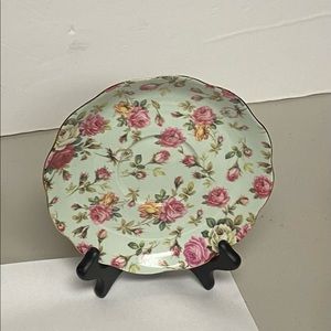 Grace Teaware summer Floral fine porcelain Saucer